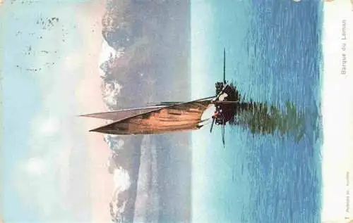 AK / Ansichtskarte  Lac_Leman_Genfersee_GE Panorama Segelboot