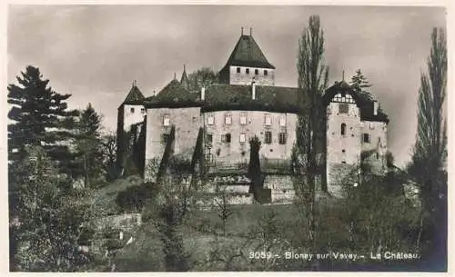 AK / Ansichtskarte  Blonay-Saint-Legier_Blonay-sur-Vevey_VD Chateau de Blonay sur Vevey