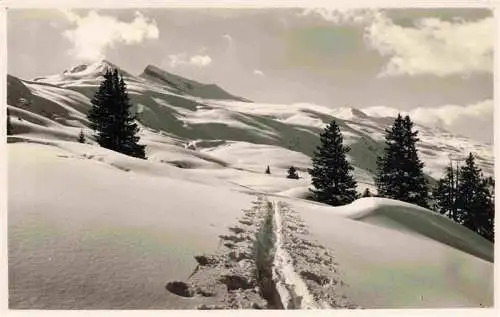 AK / Ansichtskarte  Parsenn_Davos_GR Parsenn KueblisTour Kistenstein