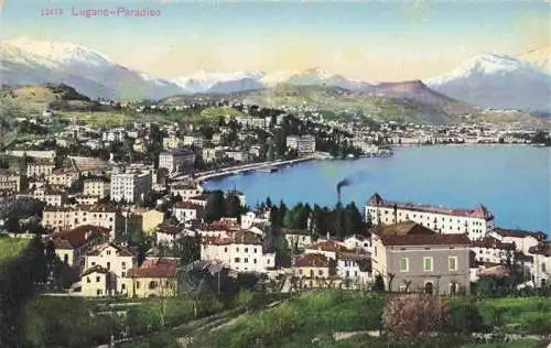 AK / Ansichtskarte  Paradiso_Lago_di_Lugano_TI Panorama