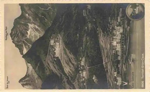 AK / Ansichtskarte  Territet_Montreux_VD Dent de Jaman Rochers de Naye Hotels Lac Leman