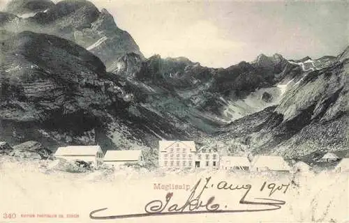 AK / Ansichtskarte  Meglisalp_1520m_Altmann_AR Panorama