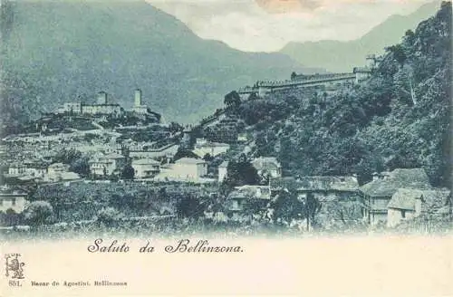 AK / Ansichtskarte  Bellinzona_TI Panorama