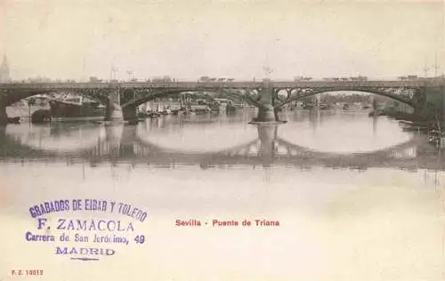 AK / Ansichtskarte  Sevilla_Andalucia_ES Puente de Triana