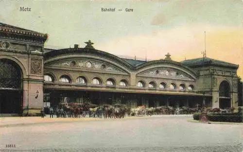 AK / Ansichtskarte  Metz__57_Moselle Bahnhof