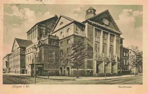 AK / Ansichtskarte  Hagen_Westfalen Stadttheater