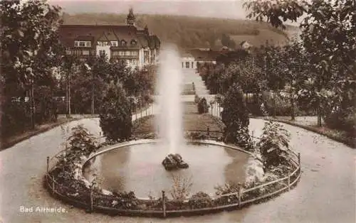 AK / Ansichtskarte  Bad_Altheide_Polanica-Zdroj_PL Brunnen im Park