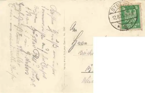 AK / Ansichtskarte  Sassnitz_Ostseebad_Ruegen Hafeneinfahrt Leuchtturm
