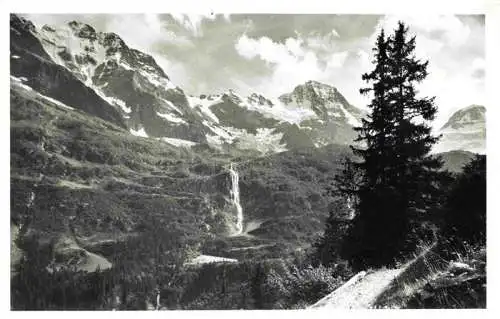 AK / Ansichtskarte  Obersteinberg_Stechelberg_BE Schmadribachfaelle Grosshorn Breithorn Tschingelhorn