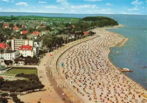 AK / Ansichtskarte  Travemuende_Ostseebad Fliegeraufnahme