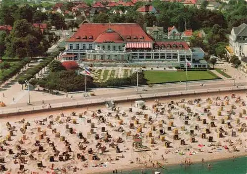 AK / Ansichtskarte  Travemuende_Ostseebad Fliegeraufnahme