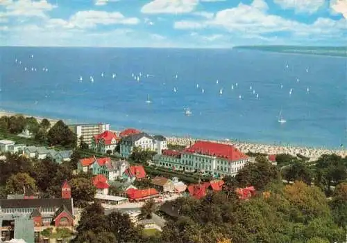 AK / Ansichtskarte  Travemuende_Ostseebad Fliegeraufnahme