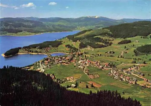 AK / Ansichtskarte  Schluchsee Fliegeraufnahme mit Feldberg