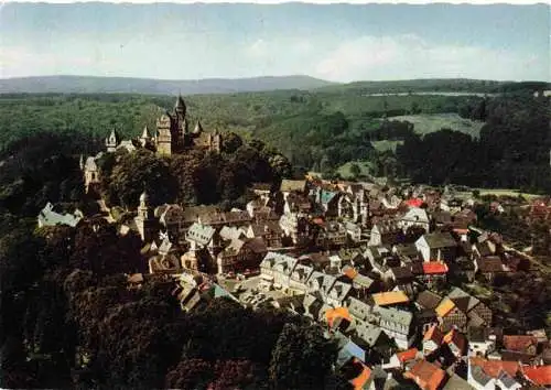 AK / Ansichtskarte 73964841 Braunfels Teilansicht mit Schloss Luftkurort Naturpark Hochtaunus