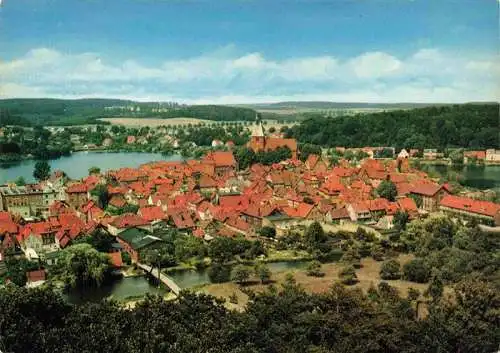 AK / Ansichtskarte  Moelln__Lauenburg Panorama Blick vom Wasserturm