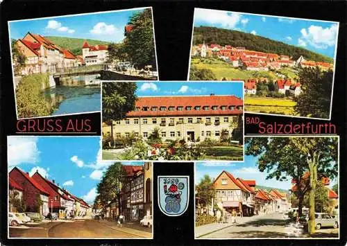 AK / Ansichtskarte  Bad_Salzdetfurth Panorama Ortsmotive Moor- und Solbad