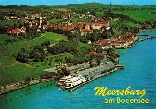 AK / Ansichtskarte 73964894 MEERSBURG_Bodensee Fliegeraufnahme