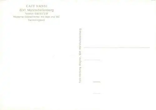 AK / Ansichtskarte 73964924 Marktschellenberg Cafe Hansi