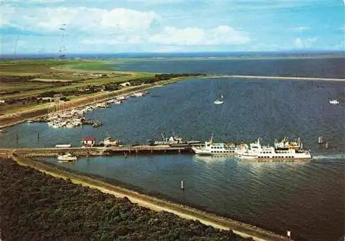 AK / Ansichtskarte 73964926 Langeoog_Nordseebad Fliegeraufnahme Mole