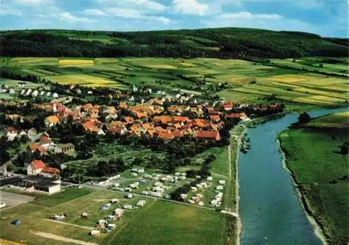 AK / Ansichtskarte  Oedelsheim_Oberweser Fliegeraufnahme