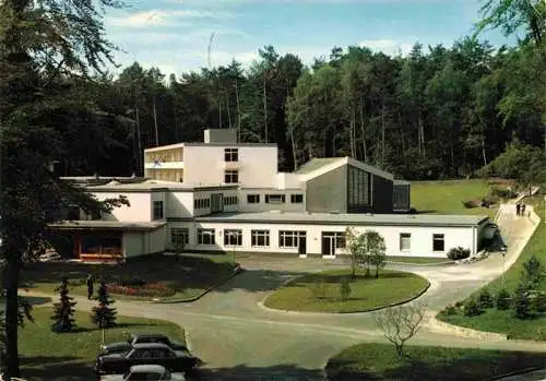 AK / Ansichtskarte  Oberursel_Taunus Kuranstalt Hohe Mark Haus Herzberg mit Andachtssaal