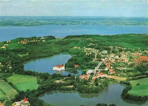 AK / Ansichtskarte 73964972 Gluecksburg__Ostseebad Fliegeraufnahme mit Schloss