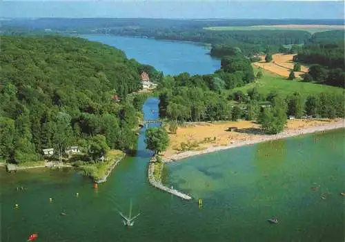 AK / Ansichtskarte  Lenz_Malchow Plauer See Lenzer Kanal mit Petersdorfer See zur Weiterfahrt nach Malchow