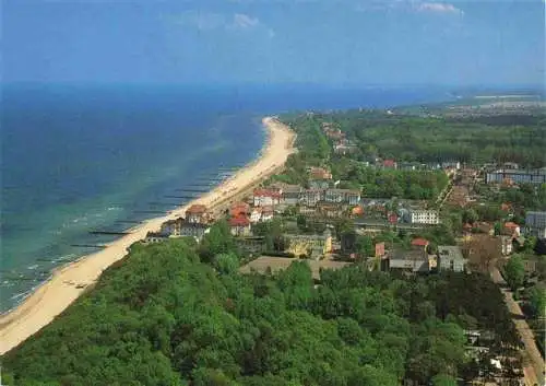 AK / Ansichtskarte  Kuehlungsborn_Ostseebad Fliegeraufnahme