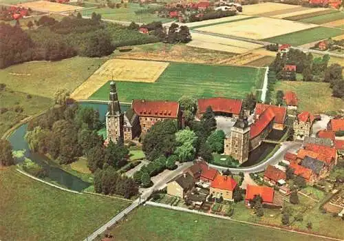 AK / Ansichtskarte  Raesfeld Schloss Raesfeld Fliegeraufnahme