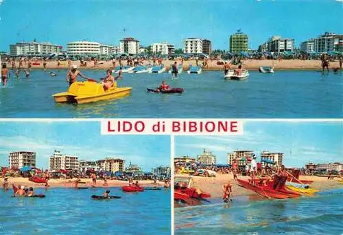 AK / Ansichtskarte  Lido_di_Bibione_IT Strandpartien