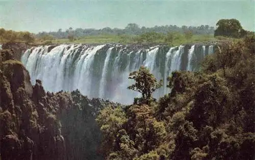 AK / Ansichtskarte  Zimbabwe_Sambia Victoria Falls