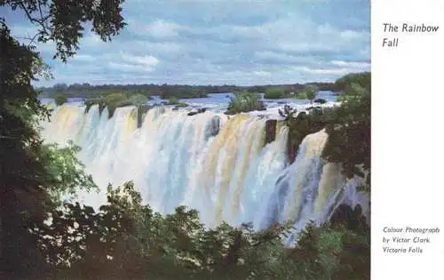 AK / Ansichtskarte 73965159 Simbabwe_Rhodesia Rainbow Falls Victor Clark