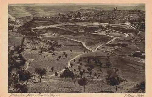 AK / Ansichtskarte 73965163 Jerusalem__Yerushalayim_Israel Panorama Blick vom Mount Scopus