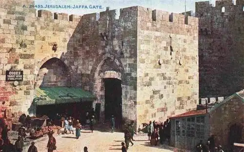 AK / Ansichtskarte  Jerusalem__Yerushalayim_Israel Jaffa Gate