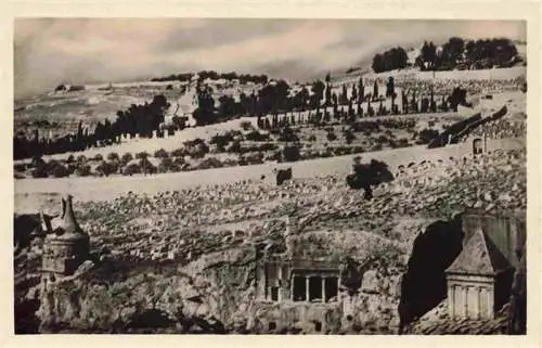 AK / Ansichtskarte  Jerusalem__Yerushalayim_Israel Zacharias tom at Mount Olives