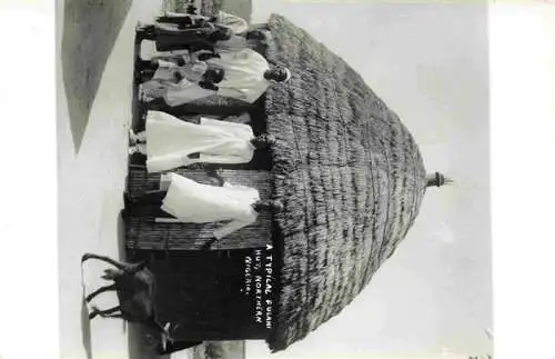 AK / Ansichtskarte  Lagos__Nigeria A typical Fulani Hut Northern Nigeria