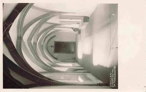 AK / Ansichtskarte  St_Gallen_SG Kloster St. Katharina Kreuzgang