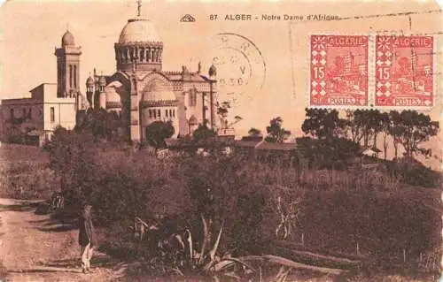 AK / Ansichtskarte 73965251 ALGER_Algier_Algerie Notre Dame d'Afrique