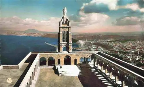 AK / Ansichtskarte  Oran_Algerie La Basilique de Santa-Cruz Meerblick