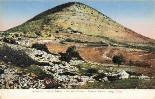 AK / Ansichtskarte  Samarien_Samaria_Sebastje_Israel Mont Tabor