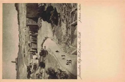 AK / Ansichtskarte  Jerusalem__Yerushalayim_Israel City Wall from the north