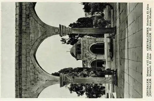 AK / Ansichtskarte  Jerusalem__Yerushalayim_Israel El Aksa-Moschee