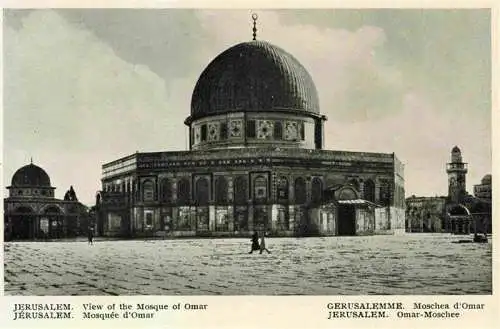 AK / Ansichtskarte 73965294 Jerusalem__Yerushalayim_Israel Omar Moschee
