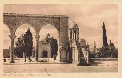 AK / Ansichtskarte  Jerusalem__Yerushalayim_Israel Mosque El-Aksa Moschee