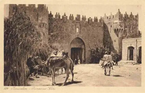 AK / Ansichtskarte  Jerusalem__Yerushalayim_Israel Damascus Gate