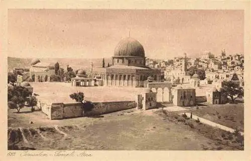 AK / Ansichtskarte  Jerusalem__Yerushalayim_Israel Temple Aera Tempelplatz