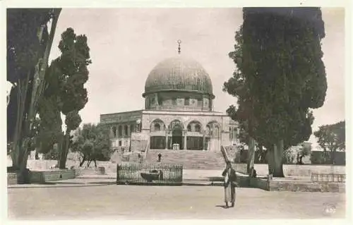 AK / Ansichtskarte  Jerusalem__Yerushalayim_Israel Cathedral on the rocks Felsendom Omar Moschee