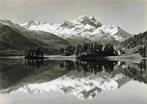 AK / Ansichtskarte  Silvaplana_GR Am Silvaplanersee