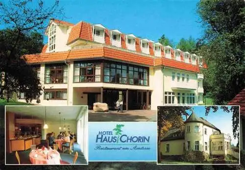 AK / Ansichtskarte  Chorin Hotel Haus Chorin Restaurant am Amtssee