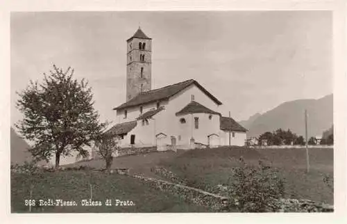 AK / Ansichtskarte  Prato_Leventina_Faido_TI Chiesa di Prato